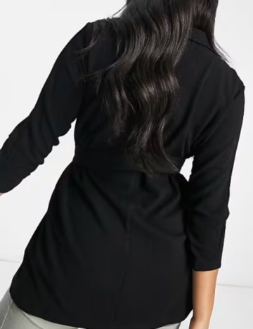Blazer ASOS, negru