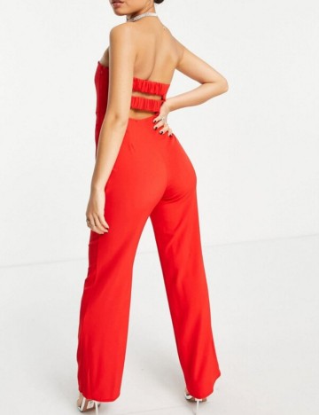 Salopetă lungă Vesper, roșu