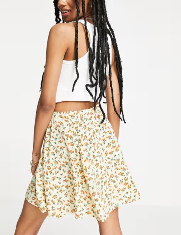 Fustă Daisy Street, mix culori