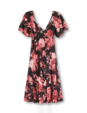 Rochie midi ASOS, mix culori