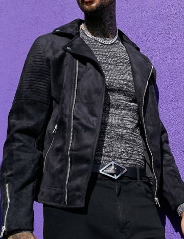 Jachetă ASOS, negru