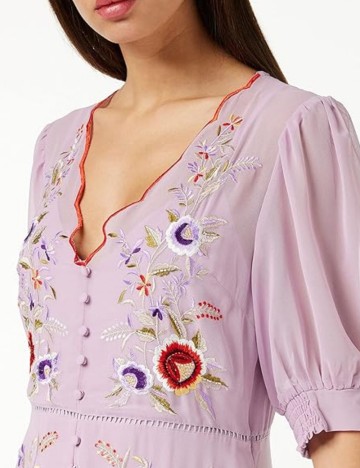 Rochie midi HOPE & IVY, mov