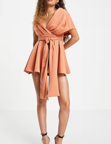 Salopetă ASOS, cărămiziu