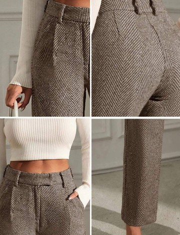 Pantaloni Shein, maro