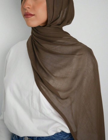 Eșarfă Shein, maro