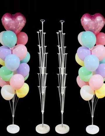 Set suport pentru baloane Shein, transparent