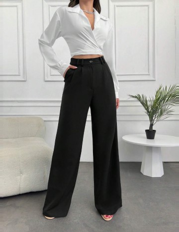 Pantaloni Shein, negru