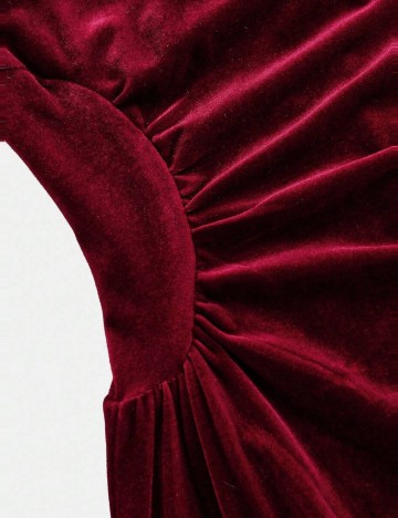 Rochie midi Shein, vișiniu