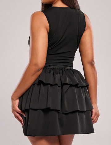 Rochie mini Shein Curve+, negru