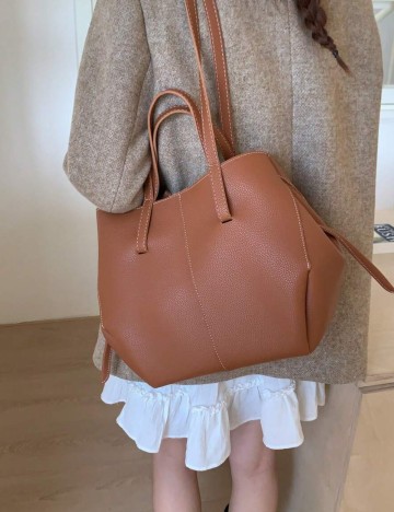 Geantă Shein, maro