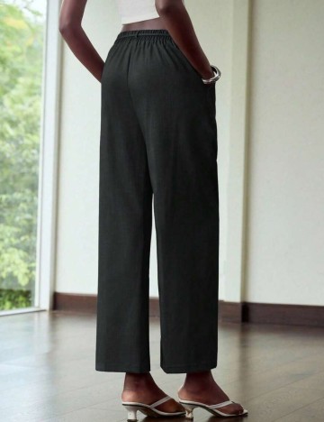 Pantaloni Shein, gri închis