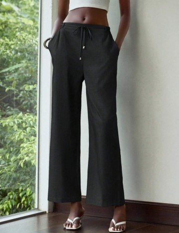 Pantaloni Shein, gri închis