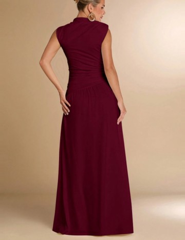 Rochie maxi Shein, vișiniu