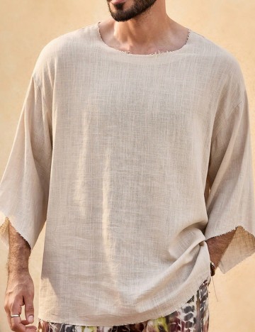 Cămașă Shein, bej