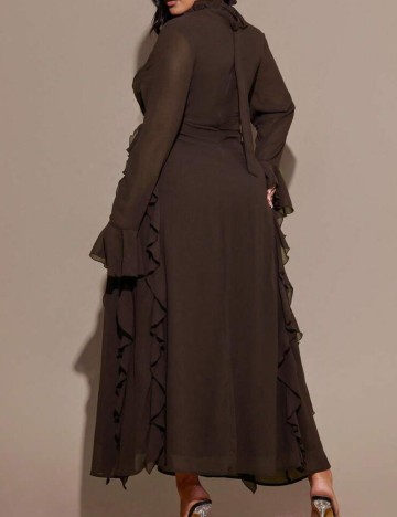 Rochie midi Shein, maro