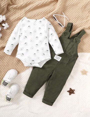 Set Body si Salopetă Shein, mix culori