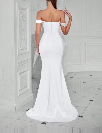 Rochie maxi Shein, alb