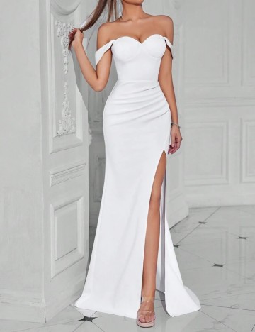 Rochie maxi Shein, alb