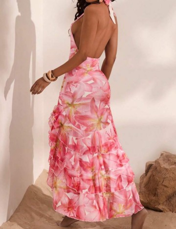 Rochie midi Shein, mix culori