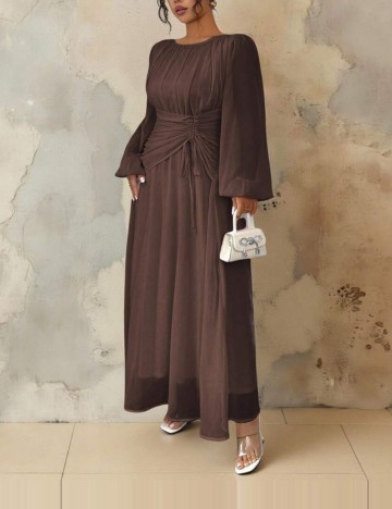 Rochie midi Shein, maro