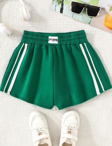 Pantaloni scurți Shein, verde