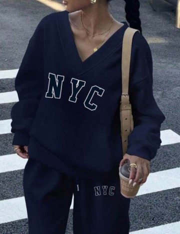 Bluză Shein, bleumarin