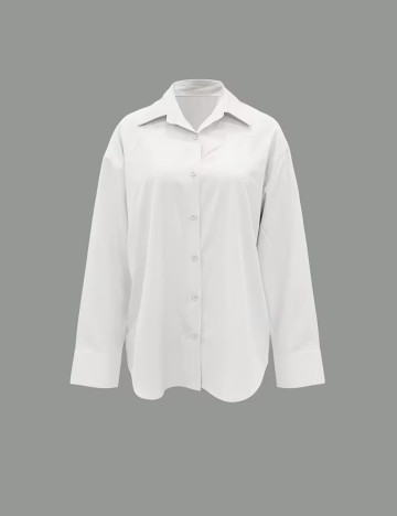 Cămașă Shein, alb