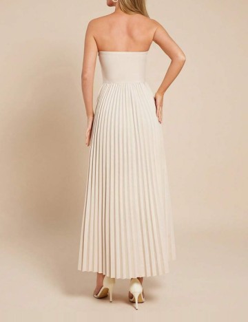 Rochie midi Shein, bej