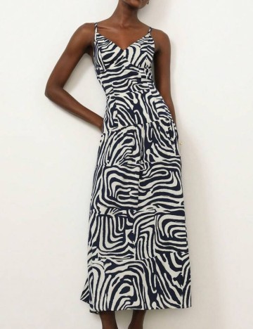 Rochie midi Shein, mix culori