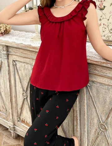 Compleu pijamale Shein, mix culori