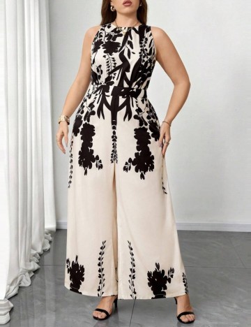 Salopetă lungă Shein Curve+, mix culori