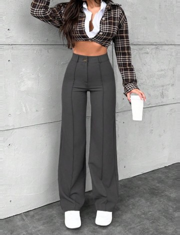 Pantaloni Shein, gri