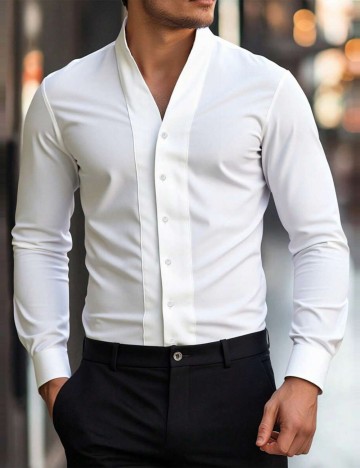 Cămașă Shein, alb