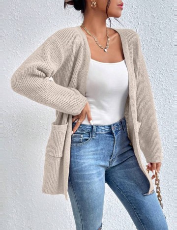 Cardigan Shein, crem