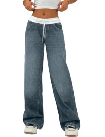 Jeans Shein, albastru