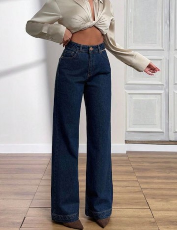 Jeans Shein, albastru