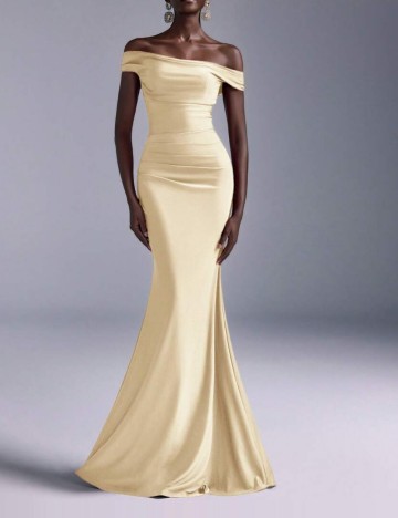 Rochie maxi Shein, bej