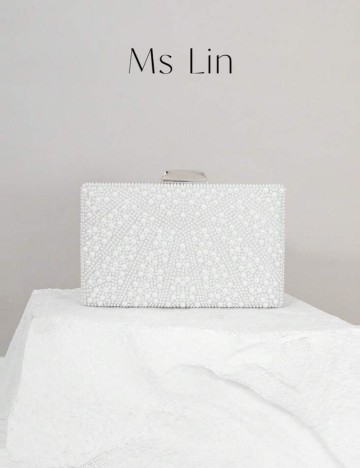 Geantă plic Shein, alb