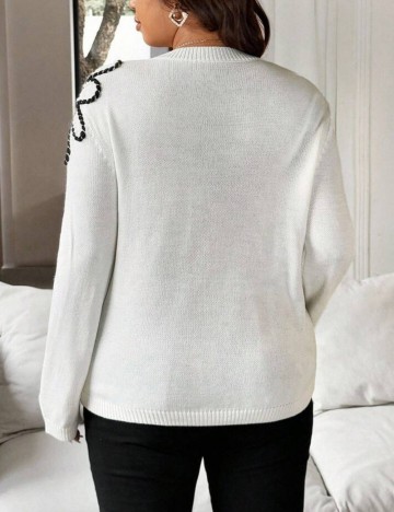 Pulover Shein Curve+, mix culori