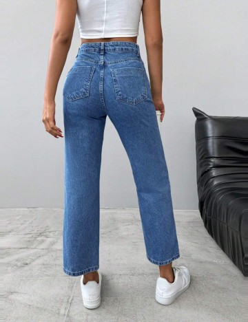 Jeans Shein, albastru