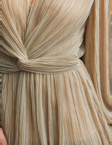 Rochie midi Shein MOTF, bej