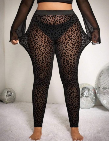 Ciorapi Shein Curve+, negru