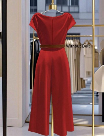 Salopetă Shein, roșu