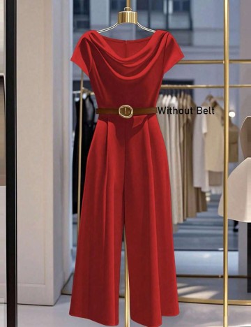 Salopetă Shein, roșu