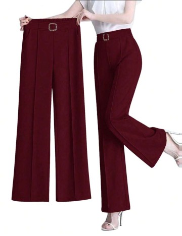 Pantaloni Shein, vișiniu