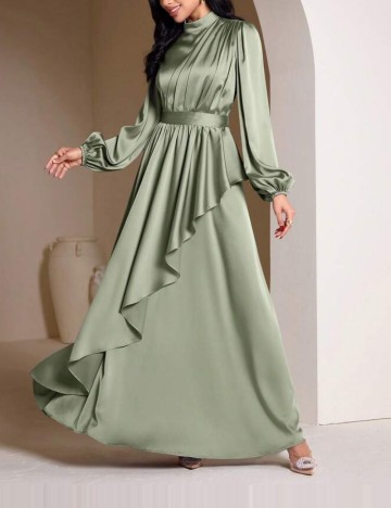 Rochie maxi Shein, verde