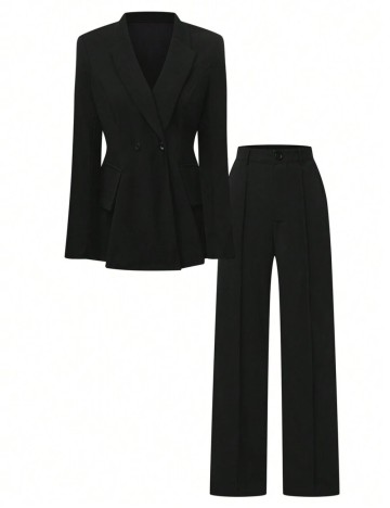 Compleu Shein Curve+, negru