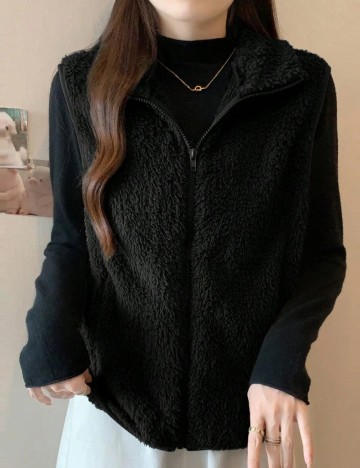 Vestă Shein DAZY, negru