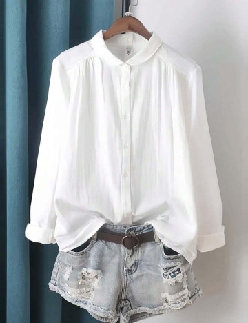 Cămașă Shein, alb