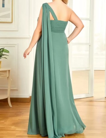 Rochie maxi Shein Curve+, verde